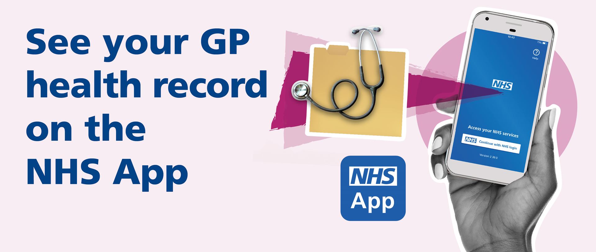 See your GP health record on the NHS App 